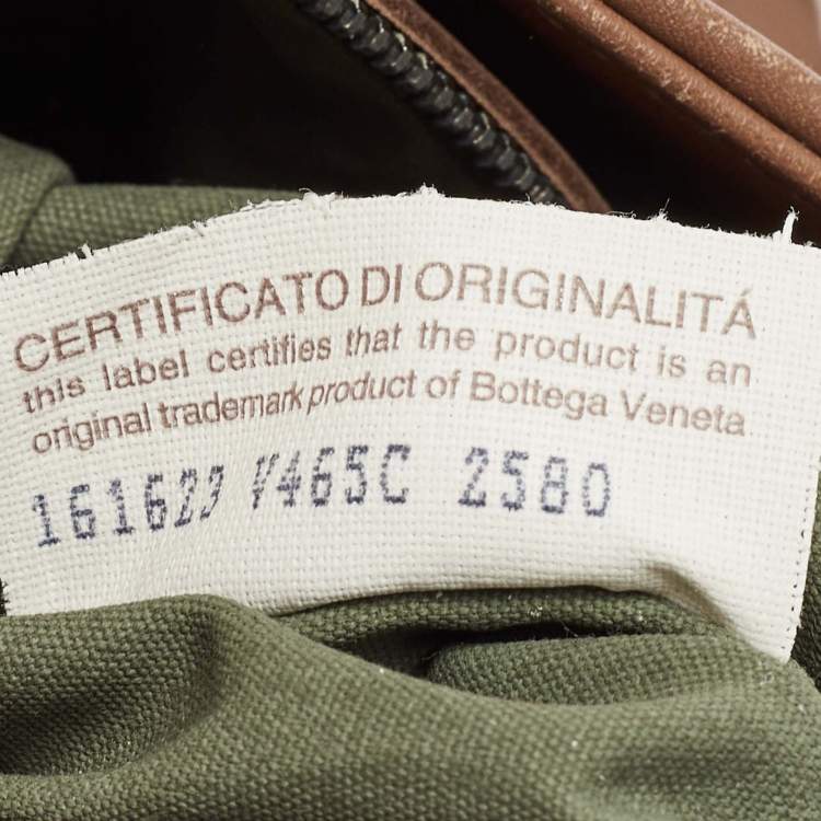 مملوكة مسبقًا Bottega Veneta Brown Intrecciato Leather Slim Messenger Bag   