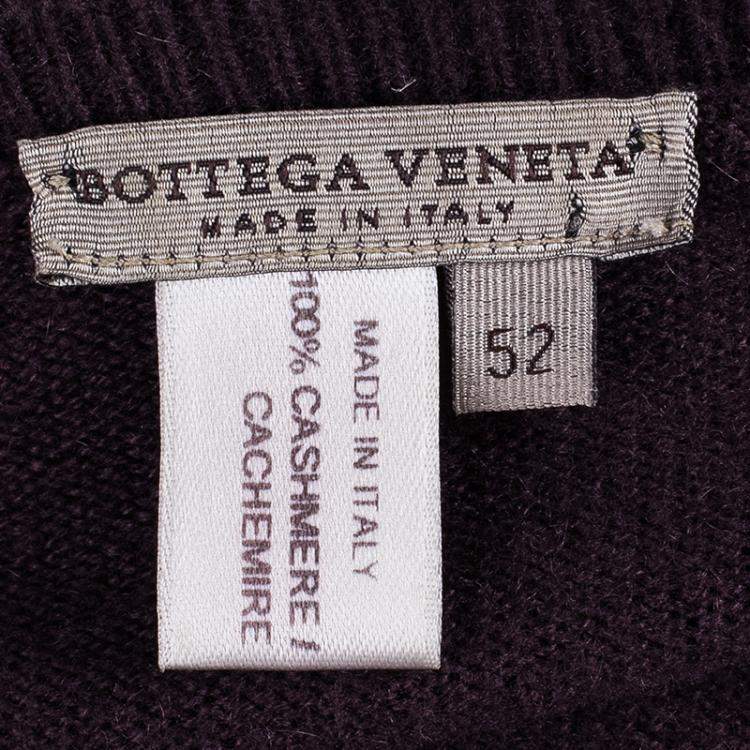 Pre Owned Bottega Veneta Men's Brown Sweater L