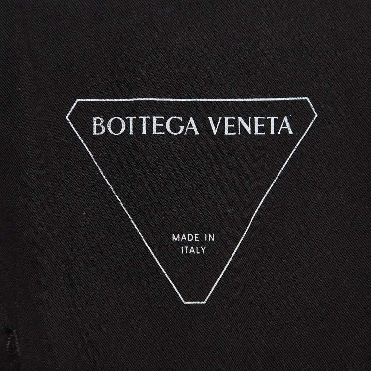 Pre Owned Bottega Veneta Black Denim Jeans XL Waist 36"