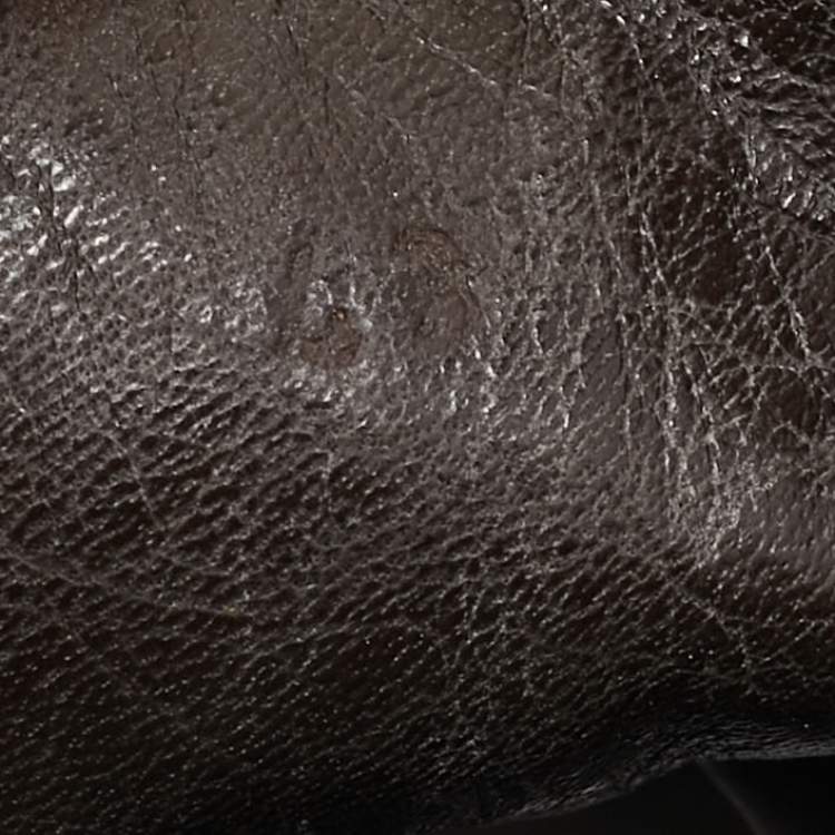 Pre Owned Bottega Veneta Brown Intrecciato Leather Slip On Loafers Size 43