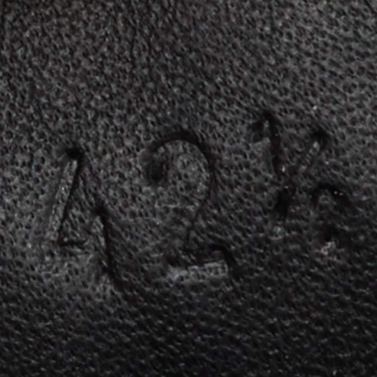 Pre Owned Bottega Veneta Burgundy Intrecciato Leather Bow Loafers Size 42.5