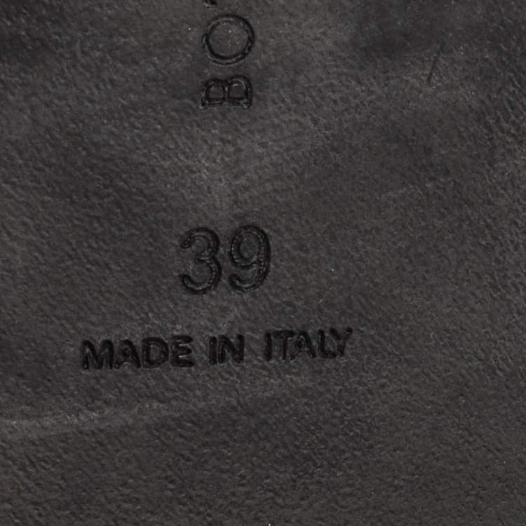 Pre Owned Bottega Veneta Black Intrecciato Leather Slip On Loafers Size 39