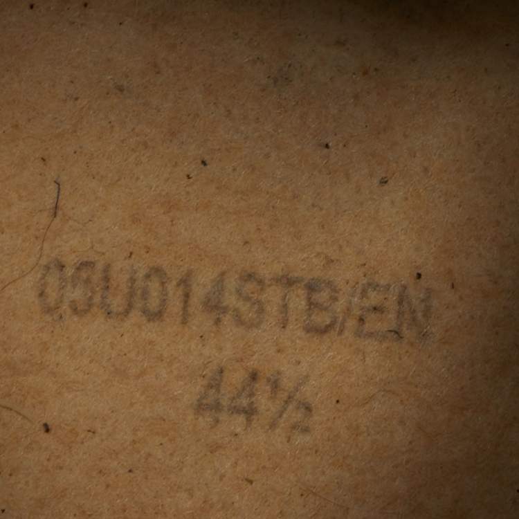 Pre Owned Bottega Veneta Dodger Size 44.5 Black intrecciato Suede Slip On Sneakers