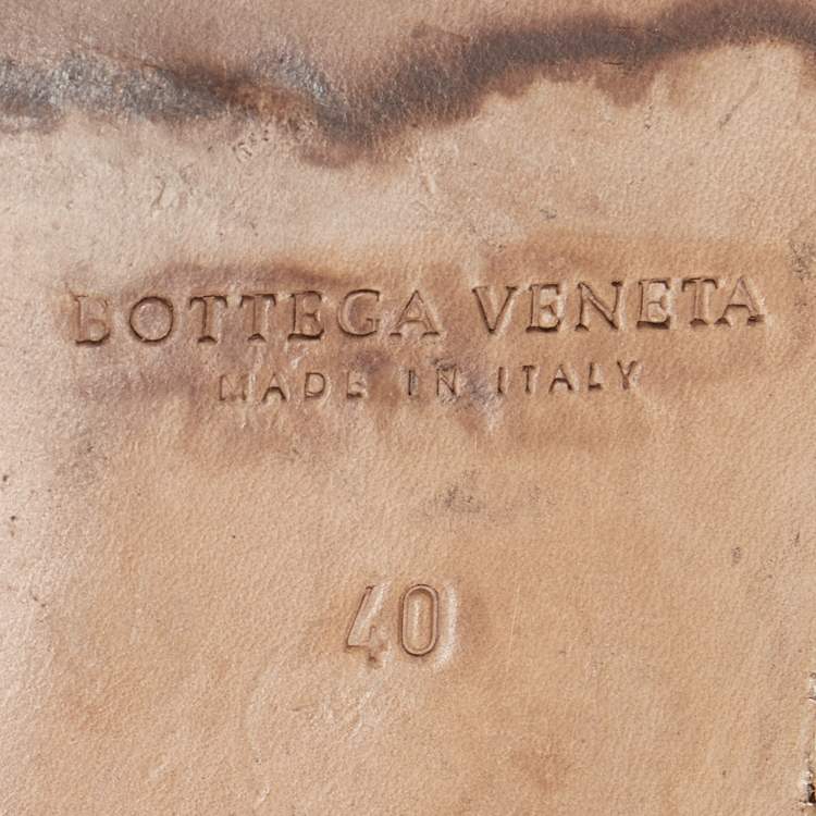Pre Owned Bottega Veneta Brown Suede Voortrekking Jag Ankle Boots Size 40
