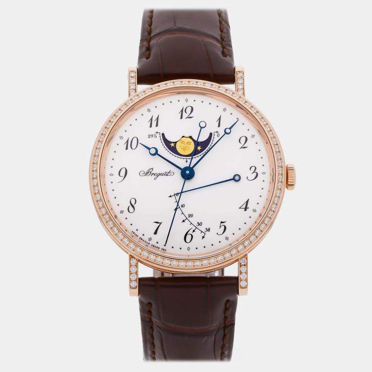 مملوكة مسبقًا Pre-Owned Breguet Classique Phase de Lune 7788BR/29/9V6/DD00 39 mm