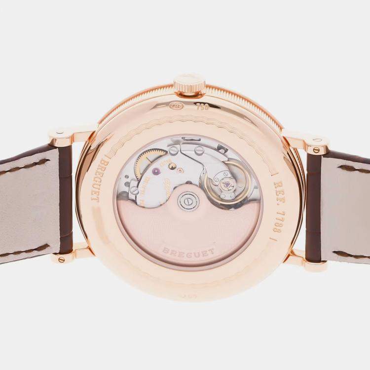 مملوكة مسبقًا Pre-Owned Breguet Classique Phase de Lune 7788BR/29/9V6/DD00 39 mm