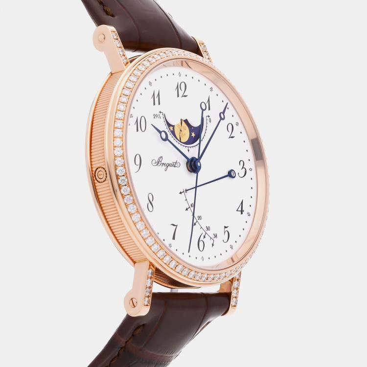 مملوكة مسبقًا Pre-Owned Breguet Classique Phase de Lune 7788BR/29/9V6/DD00 39 mm