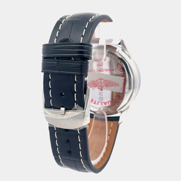 Pre Owned Breitling Premier 42 A13315351B1P2 Automatic Black Stainless Steel Men’s Wristwatch 42 mm
