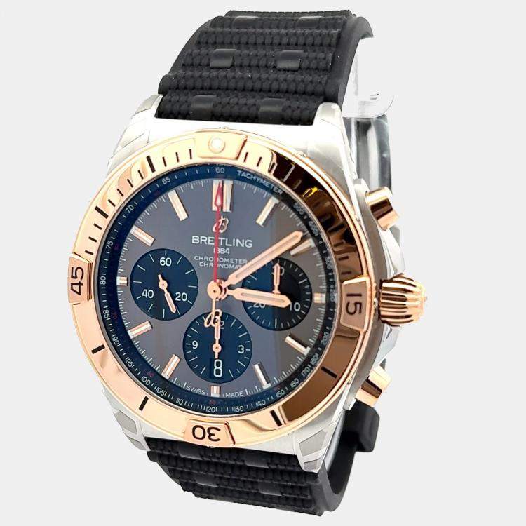 Pre Owned Breitling Chronomat UB0134101B1S1 Automatic Grey Stainless Steel Men’s Wristwatch 42 mm