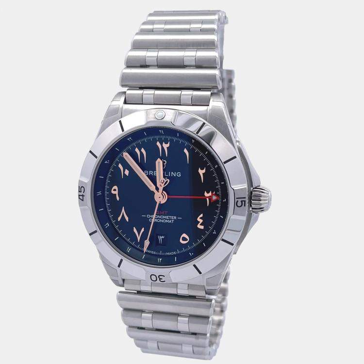 Pre Owned Breitling Chronomat A323982B1B1A1 Automatic Stainless Steel Men’s Wristwatch 40 mm