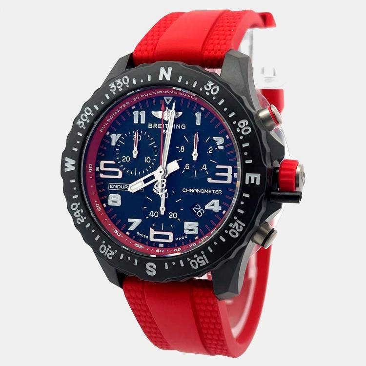Pre Owned Breitling Endurance Pro X83310D91B2S1 Quartz Blue Breitlight Men’s Wristwatch 38 mm