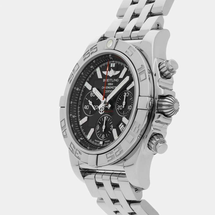 Pre Owned Breitling Chronomat AB011610 Watch 44 mm Automatic Men's Wristwatch 44MM