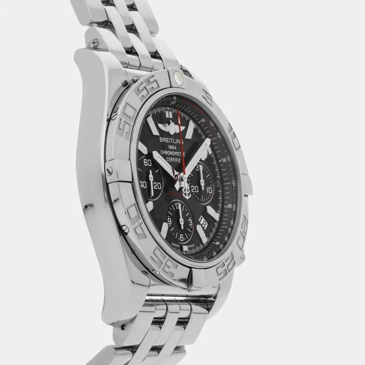 Pre Owned Breitling Chronomat AB011610 Watch 44 mm Automatic Men's Wristwatch 44MM