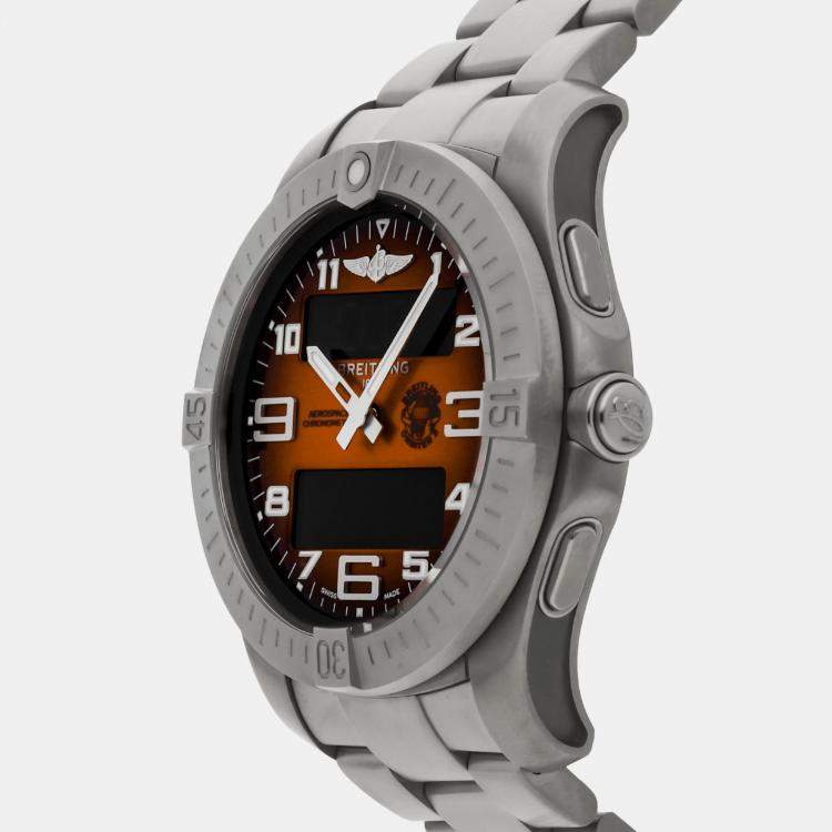 Pre Owned Breitling Aerospace B70 Orbiter 25th Anniversary EB70101A1O1E1  Men's Wristwatch 43MM