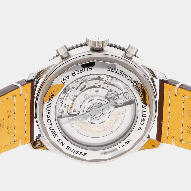 Pre Owned Breitling Super Avi B04 Chronograph GMT Mosquito 46 mm Automatic Men's Wristwatch 46MM