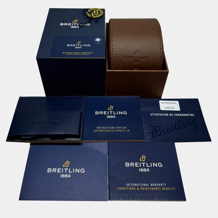 Pre Owned Breitling Superocean V17369 48 mm Automatic Men's Wristwatch 48MM