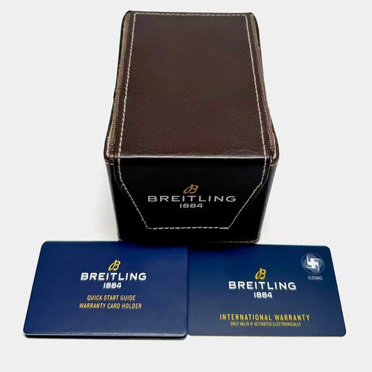 Pre Owned Breilting Classic Avi Chronograph P-51 Mustang R233801A1B1R1 42 mm Automatic Men's Wristwatch 42MM
