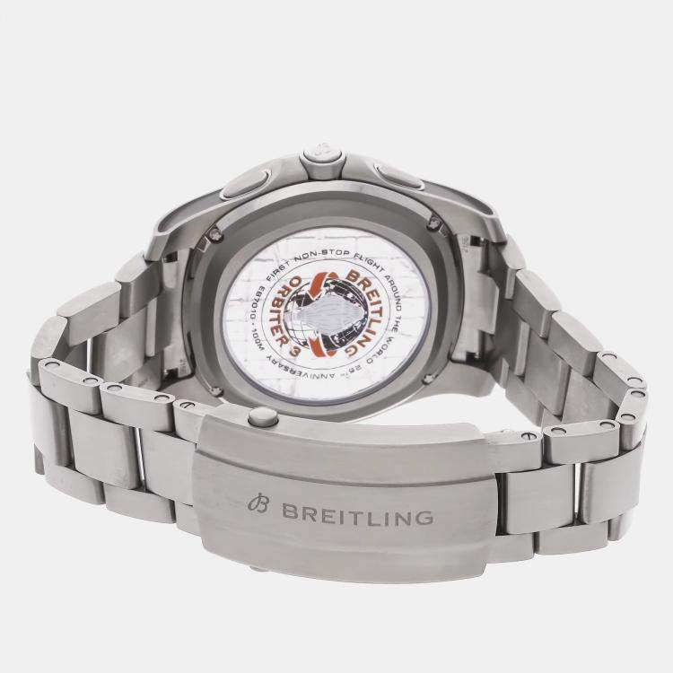 Pre Owned Breitling Aerospace B70 Orbiter 25th Anniversary EB70101A1O1E1 Automatic Men's Wristwatch 43MM