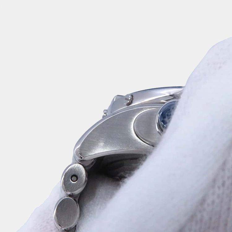 Pre Owned Breitling Blue Stainless Steel Super Chronomat AB0136161C1A1/AB0136 Automatic Men's Wristwatch 44 mm