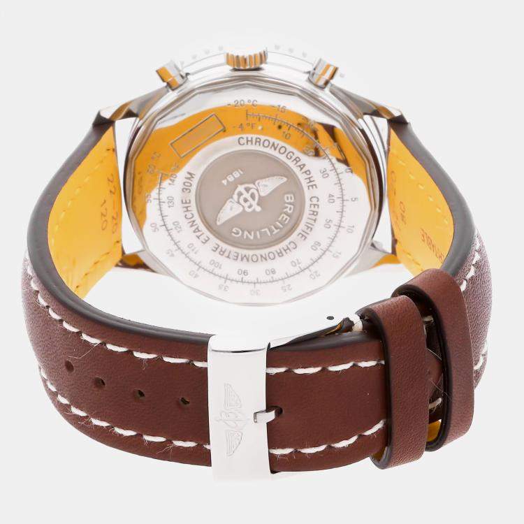 Pre Owned Breitling Navitimer Cosmonaute A2232212/G517 Automatic Silver Stainless Steel Men’s Wristwatch 41mm
