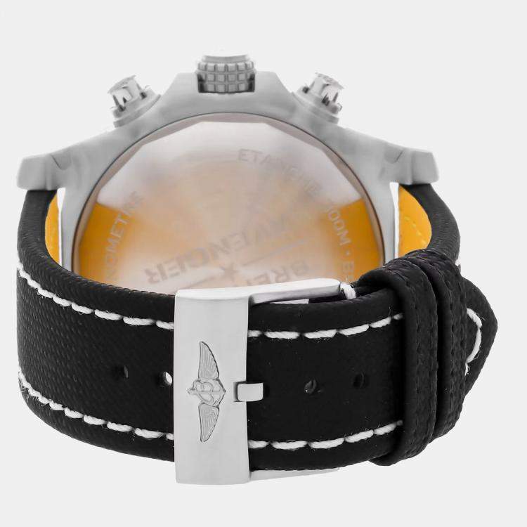 Pre Owned Breitling Avenger A13317101B1X1 Automatic Black Stainless Steel Men’s Wristwatch 45 mm