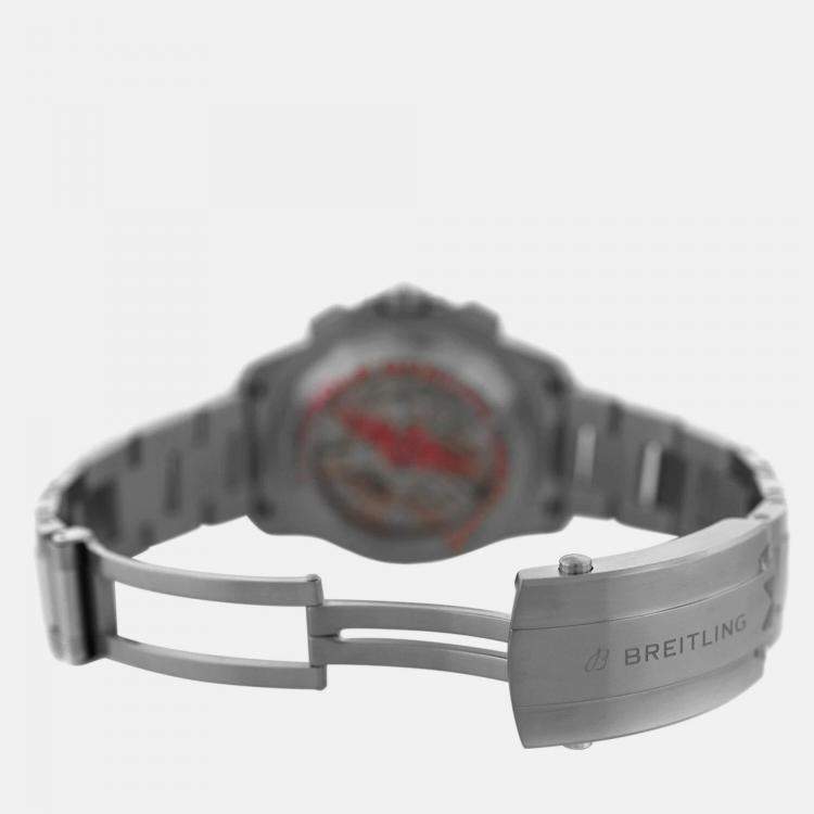 Pre Owned Breitling Avenger AB0147101A1A1 Automatic Brown Stainless Steel Men’s Wristwatch 44 mm