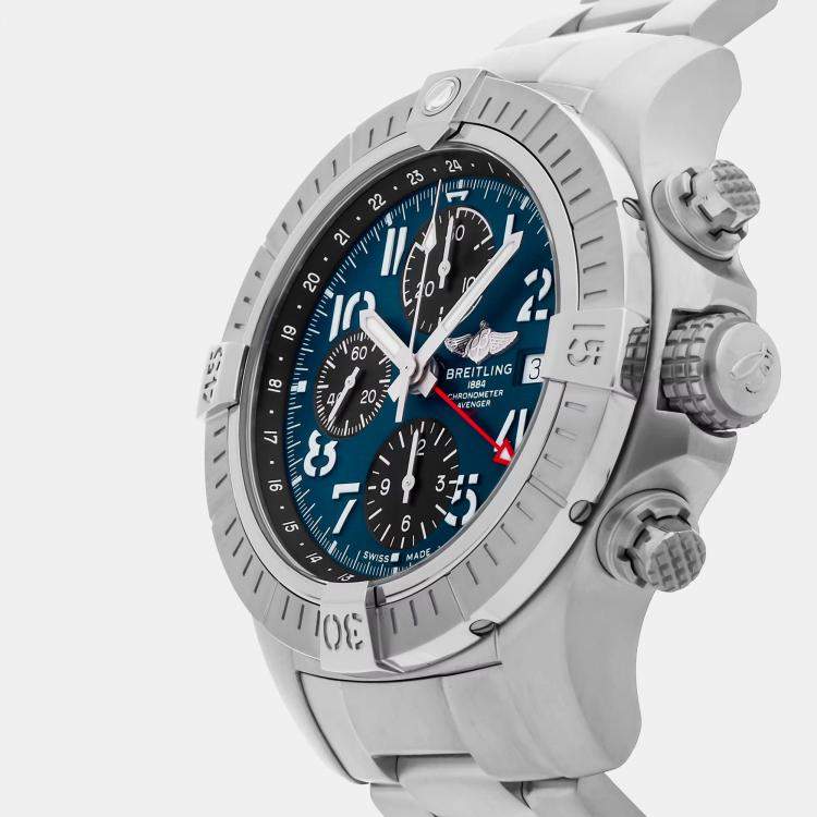 Pre Owned Pre-Owned Breitling Avenger Chronograph GMT A24315101C1A1