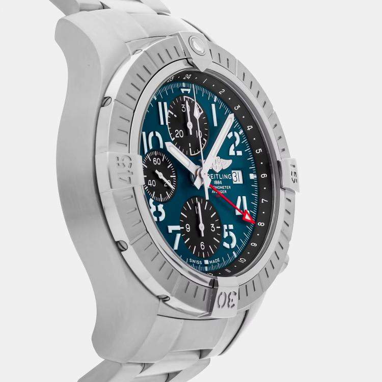 Pre Owned Pre-Owned Breitling Avenger Chronograph GMT A24315101C1A1