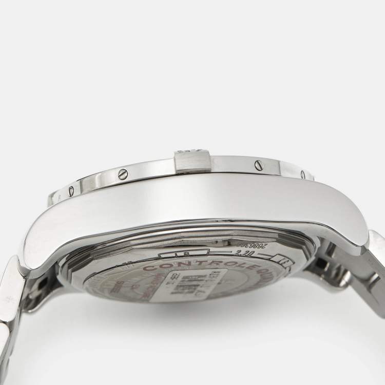 مملوكة مسبقًا Breitling Avenger ll Chronograph A1338111/SC32 Black Dial Stainless Steel Men's Wristwatch 43 mm