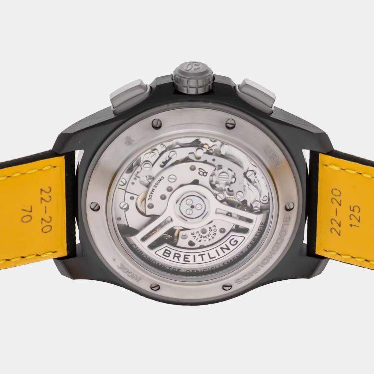 Pre Owned Breitling Avenger B01 SB01472A1B1X1 Automatic Grey Dial Ceramic Men's Wristwatch 44mm