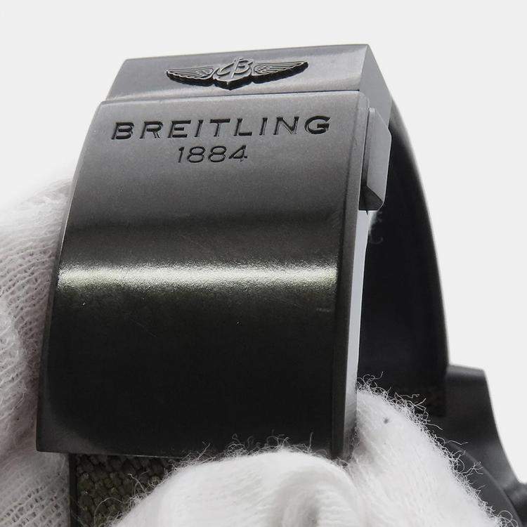 مملوكة مسبقًا Breitling Avenger XB1210E4/BE89 Automatic Black Bright Light Men's Wristwatch 50 mm