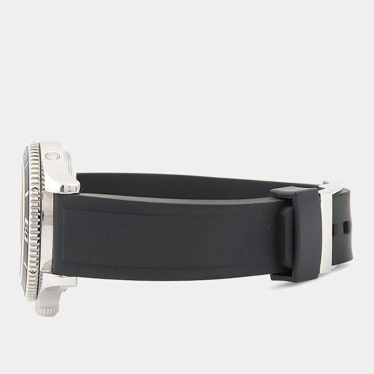 Pre Owned Breitling Superocean A17364 Automatic Black Stainless Steel Men's Wristwatch 42mm