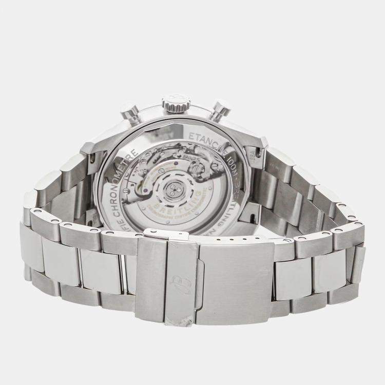 Pre Owned Pre-Owned Breitling Aviator 8 B01 Chronograph Curtiss Warhawk AB01192A1L1A1 Automatic  43 mm