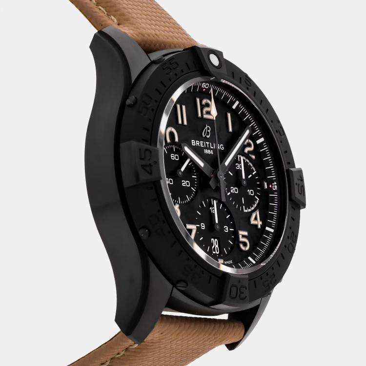 مملوكة مسبقًا Pre-Owned Breitling Avenger B01 Chronograph Night Mission SB0146101B1X1 Automatic 42 mm