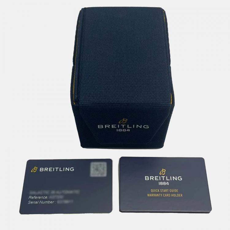 مملوكة مسبقًا Pre-Owned Breitling Aviator 8 B35 Unitime 43 AB3521U41B1A1 43 mm