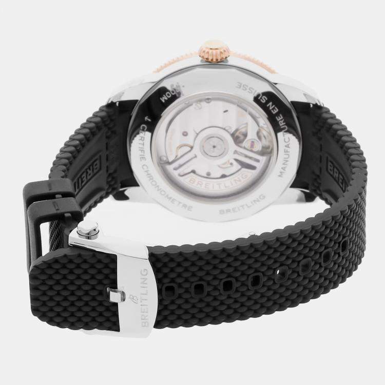 Pre Owned Pre-Owned Breitling Superocean Heritage B31 UB3111241B1S1 Black Automatic Stainless Steel Men's Wristwatch 42 MM