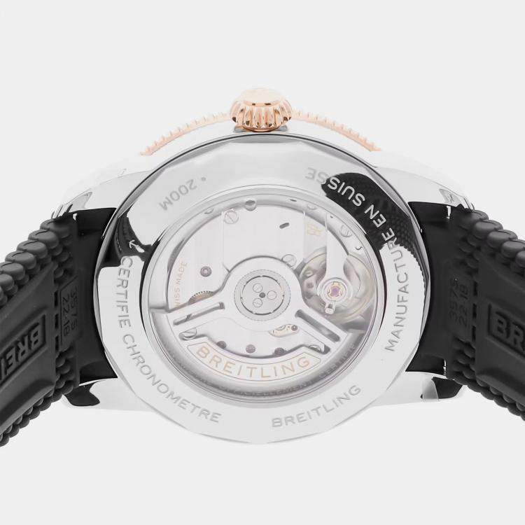 Pre Owned Pre-Owned Breitling Superocean Heritage B31 UB3111241B1S1 Black Automatic Stainless Steel Men's Wristwatch 42 MM