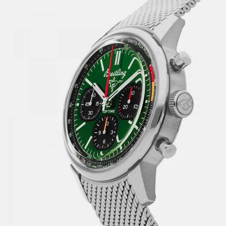 مملوكة مسبقًا Pre-Owned Breitling Top Time B01 Ford Mustang AB01762A1L1A1