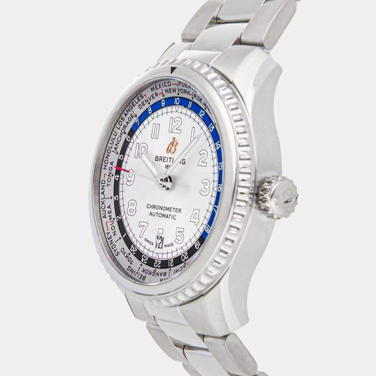 Pre Owned Pre-Owned Breitling Aviator 8 B35 Unitime AB3521U01G1A1