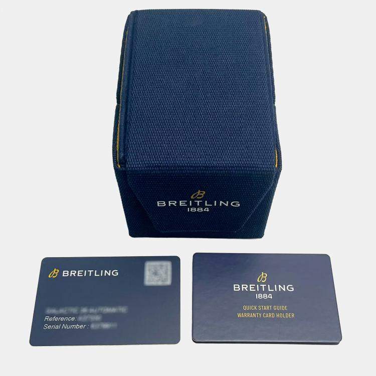 Pre Owned Pre-Owned Breitling Premier R37340351G1P1 Silver Automatic 18k Rose Gold Men's Wristwatch 40 MM