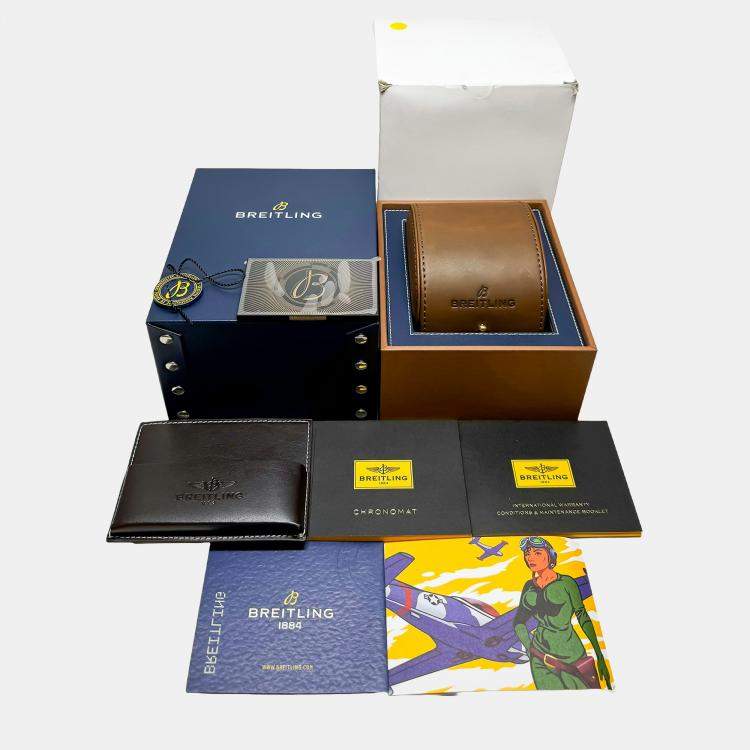 Pre Owned Pre-Owned Breitling Chronomat B01 Chronograph AB0115101C1A1 Automatic 44 mm