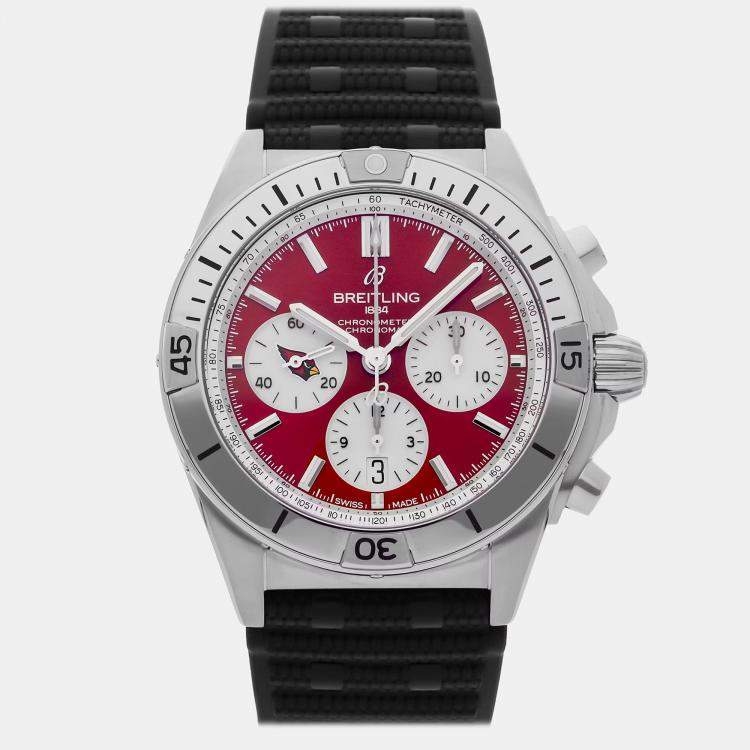 مملوكة مسبقًا Pre-Owned Breitling Chronomat B01 NFL Arizona Cardinals AB01342B1K6S1