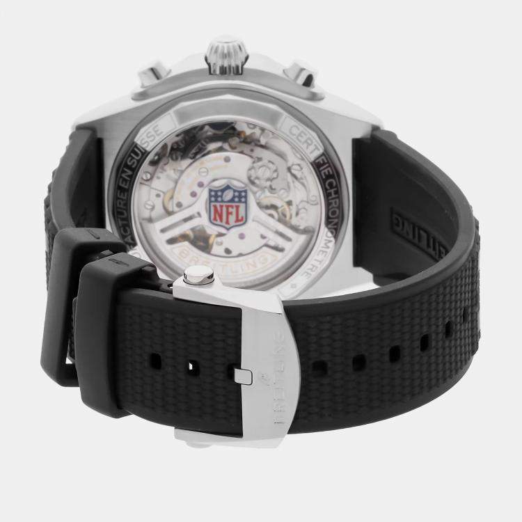 مملوكة مسبقًا Pre-Owned Breitling Chronomat B01 NFL Cincinnati Bengals AB01342B1O1S1