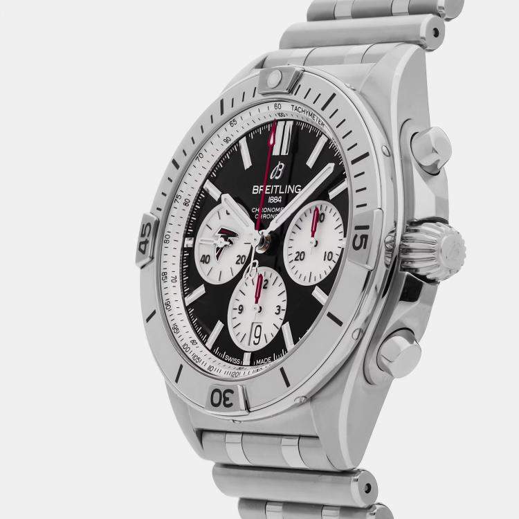 Pre Owned Pre-Owned Breitling Chronomat B01 NFL Atlanta Falcons AB01342B1B3A1