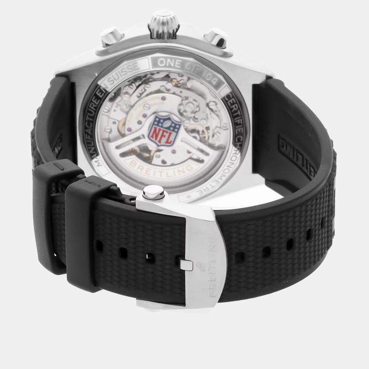 Pre Owned Pre-Owned Breitling Chronomat B01 NFL Houston Texas Edition AB01342B1CBS1 Automatic 42 mm