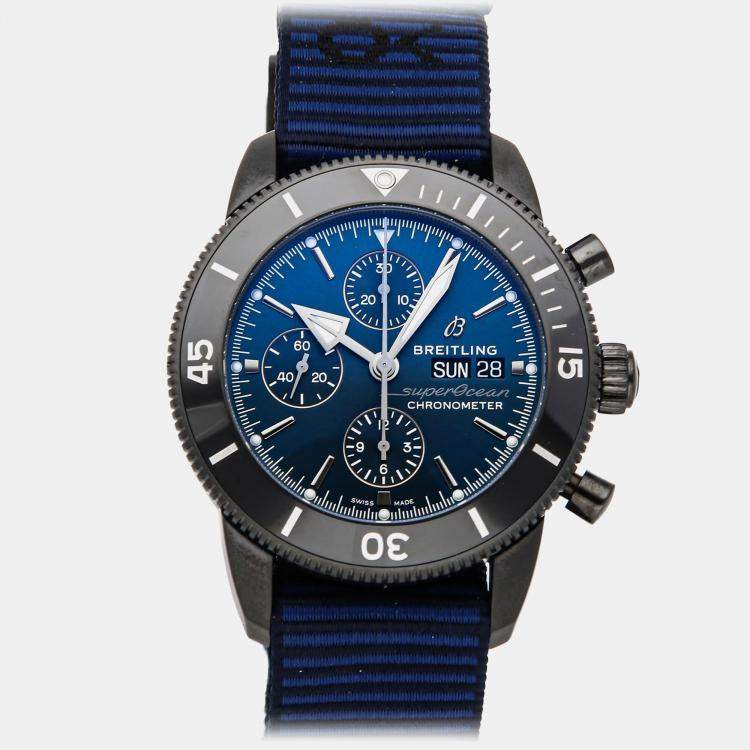 مملوكة مسبقًا Pre-Owned Breitling Superocean Heritage Chronograph M133132A1C1W1 Automatic 44 mm