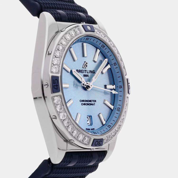 مملوكة مسبقًا Pre-Owned Breitling Super Chronomat A17356531C1S1 Automatic 38 mm