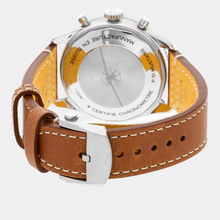 Pre Owned Pre-Owned Breitling Classic Avi Chronograph P-51 Mustang A233803A1B1X1 Automatic 42 mm