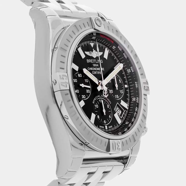 Pre Owned Pre-Owned Breitling Chronomat B01 Japan Special Edition Chronograph AB0115111B1A1 Automatic 44 mm
