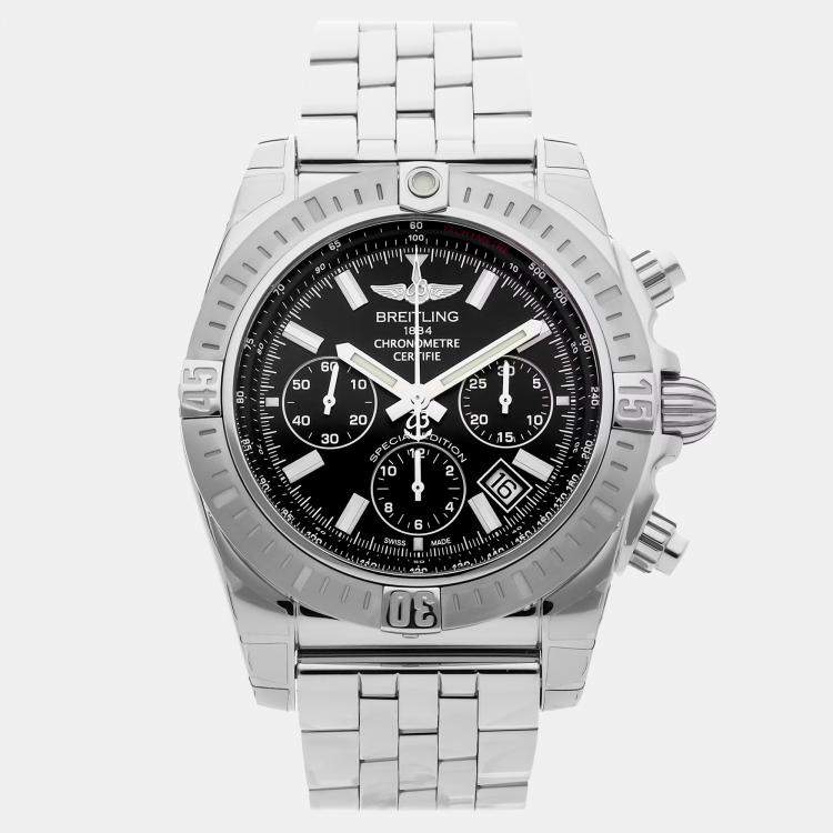 Pre Owned Pre-Owned Breitling Chronomat B01 Japan Special Edition Chronograph AB0115111B1A1 Automatic 44 mm
